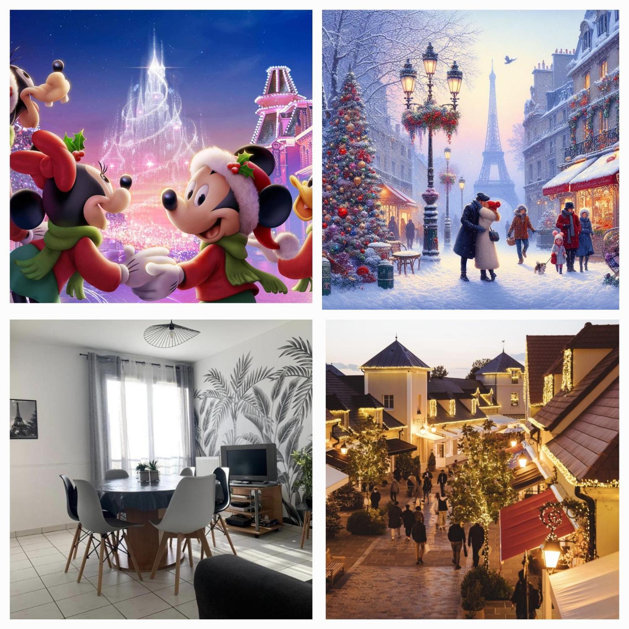 Disney, Sunny Comfortable 2 Bedrooms Family Apartment, 8 Pers, Wifi, Netflix Chessy  Exterior foto