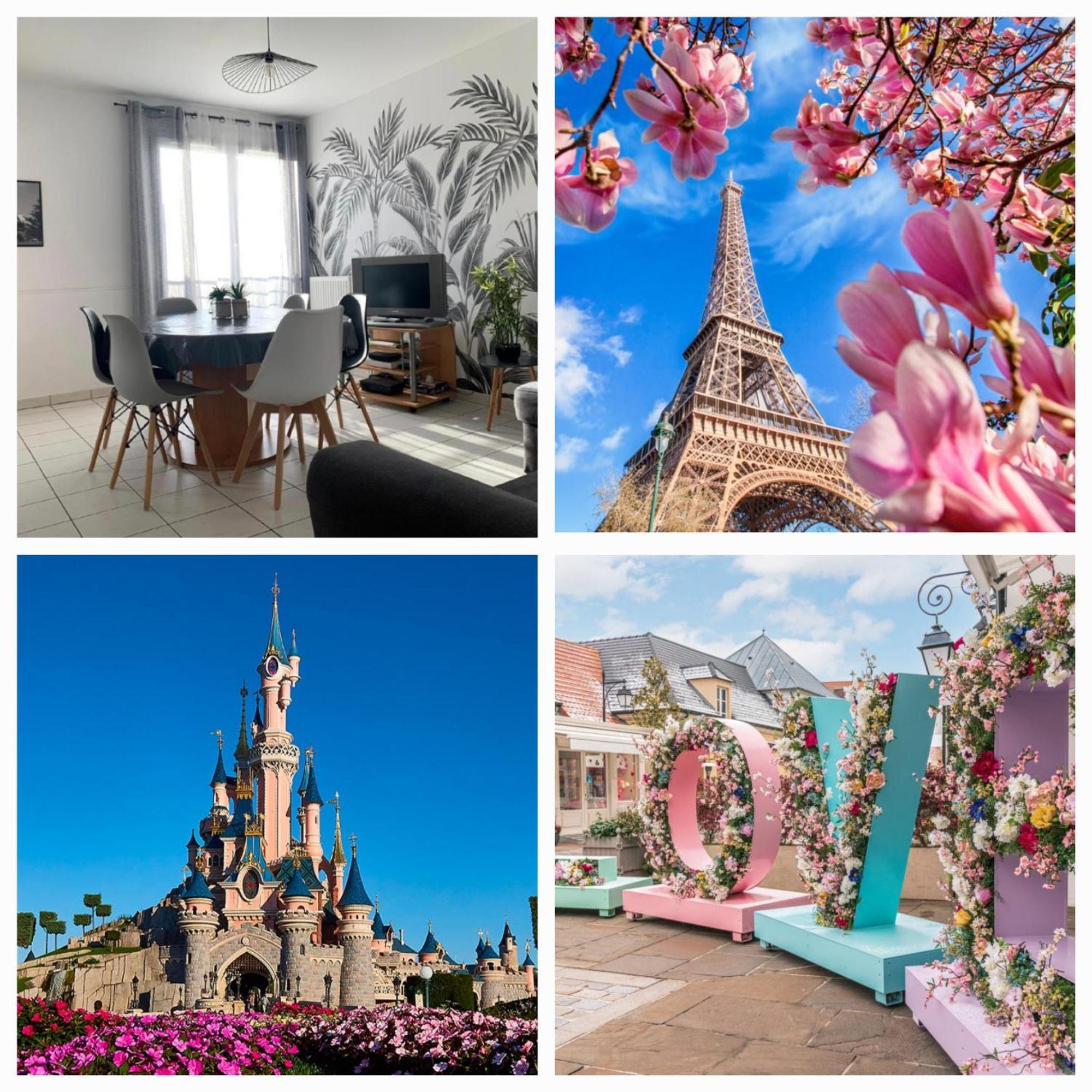 Disney, Sunny Comfortable 2 Bedrooms Family Apartment, 8 Pers, Wifi, Netflix Chessy  Exterior foto